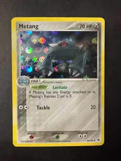 Pokemon - Metang 44/101 Reverse Holo - EX Hidden Legends NM-/LP+ - Image 1