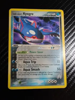 Team Aqua's Kyogre - 3/95 - Pokemon Team Magma vs. Aqua - Non Holo - LP - Image 1