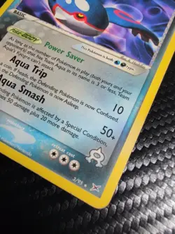 Team Aqua's Kyogre - 3/95 - Pokemon Team Magma vs. Aqua - Non Holo - LP - Image 2
