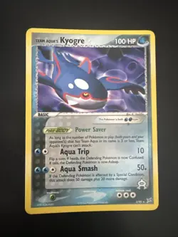Team Aqua's Kyogre - 3/95 - Pokemon Team Magma vs. Aqua - Non Holo - LP - Image 1