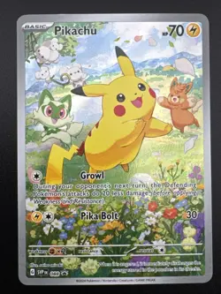 Pikachu SVP 088 Black Star Promo 88 Paldea Adventure Chest NM Pokemon - Image 3