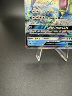 Pokemon TCG Gyarados GX 18/111 Crimson Invasion Ultra Rare Holo Stage 1 240 HP - Image 5