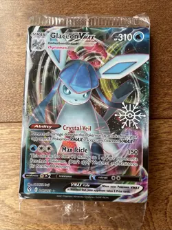 🔥 Pokemon 2023 Holiday Advent Calendar Festive Stamped Glaceon VMAX 041/203 - Image 1