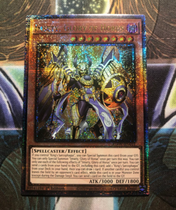 *** IMSETY GLORY OF HORUS *** QUARTER CENTURY SECRET RARE AGOV-EN011 YUGIOH! - Image 1