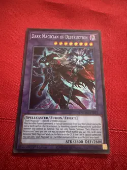 Yu-Gi-Oh! Maze of Muertos Dark Magician of Destruction Secret Rare 1st Edition - Image 1