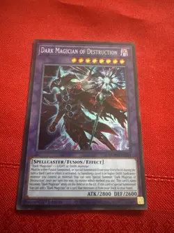 Yu-Gi-Oh! Maze of Muertos Dark Magician of Destruction Secret Rare 1st Edition - Image 2