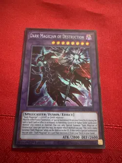 Yu-Gi-Oh! Maze of Muertos Dark Magician of Destruction Secret Rare 1st Edition - Image 4