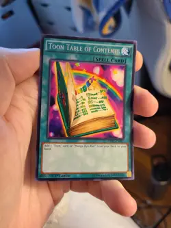 Yugioh Toon Table of Contents DPBC-EN047 1st Rare - Image 1