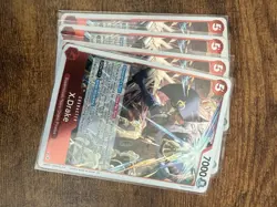 One Piece - X.Drake OP14-016 Foil Playset (x4) - The Azure Sea's Seven - Image 1