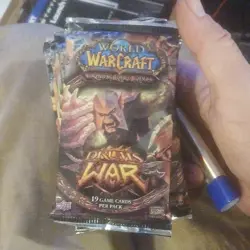Upper Deck World of Warcraft TCG Drums of War Booster Packs 7x19 Cards - Image 4