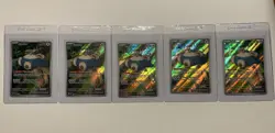 Pokemon TCG Snorlax SVP 051 Holo 151 ETB Promo Card Lot 5x Scarlet Violet - Image 1