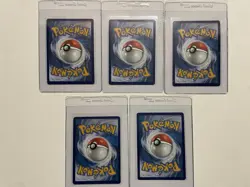 Pokemon TCG Snorlax SVP 051 Holo 151 ETB Promo Card Lot 5x Scarlet Violet - Image 4