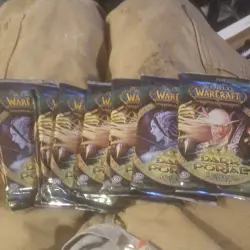 World of Warcraft TCG Dark Portal 10 Booster Packs x15 Cards Upper Deck - Image 2