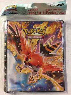 Pokemon Ultra-pro 4 Pocket Binder For XY4 Set, Holds 80 Cards TCG CCG - Image 1