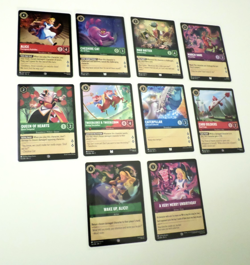Disney Lorcana Theme Lot - Alice in Wonderland Theme Lot of 10 Cards - Image 2
