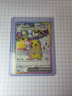 Pikachu EX 219/191SV08: Surging Sparks Holo Card NM Condition - Image 5