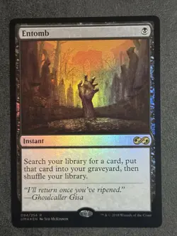 Entomb FOIL Ultimate Masters Black Rare MAGIC MTG CARD - Image 1