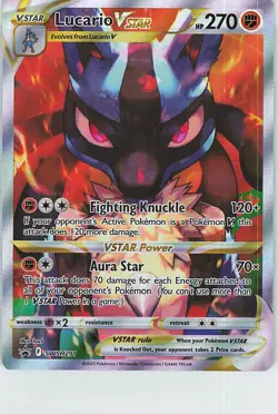 SWSH: Sword & Shield Promo Cards #SWSH291 Lucario VSTAR - Image 1