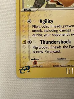 Pokemon Pikachu TCG Black Star Promo Holo Card #012 2003 - Image 2