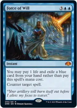Force of Will (Regular, #50, NM-M) Dominaria Remastered (DMR), MTG - Image 1