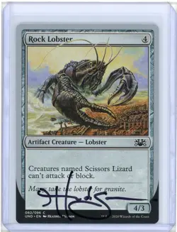 Rock Lobster Unsanctioned Signed Artist Proof MTG (Last One) - Image 1
