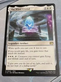 MTG The Wind Crystal English Final Fantasy FIN NM R0043 - Image 1