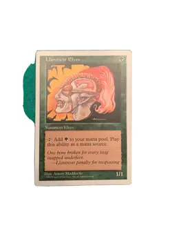 MTG 5th Edition - Llanowar Elves - NM - Image 1