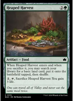Heaped Harvest 175 MTG NM - Bloomburrow - Image 1