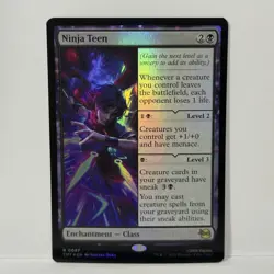 Ninja Teen Foil #67 Rare MTG Teenage Mutant Ninja Turtles TMT EN NM - Image 1