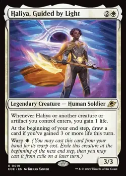 Haliya, Guided by Light - MTG EOE Edge of Eternities - NM/MINT - Image 1