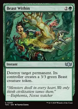 MTG Beast Within Tarkir: Dragonstorm Commander 249 U NM - Image 1