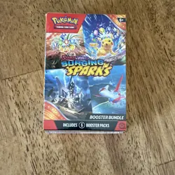 Pokemon TCG Scarlet/Violet Surging Sparks Booster Bundle 6 Booster Packs SEALED - Image 1