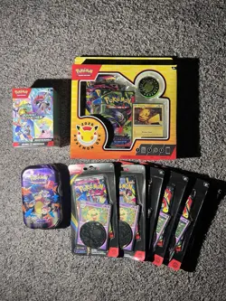 Pokemon Sealed Lot - Phantasmal Flames, Mega Evolutions & Jouney Together - Image 1