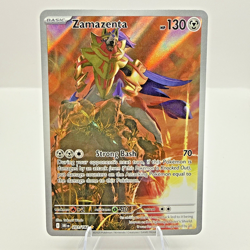 Zamazenta 201/182 - Pokemon TCG Sv10 2025 Destined Rivals Illustration Rare NM - Image 1
