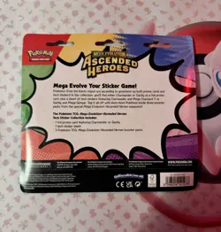 Pokemon Ascended Heroes Tech Sticker Collection Charmander New Sealed IN-HAND - Image 3