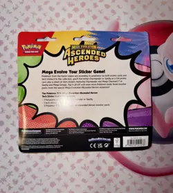 Pokemon Ascended Heroes Tech Sticker Collection Charmander New Sealed IN-HAND - Image 4