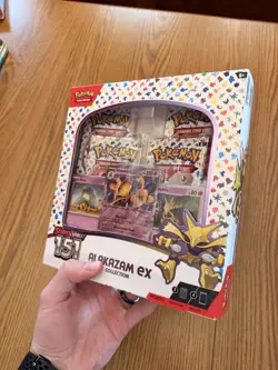 Pokemon TCG Scarlet and Violet - 151 Alakazam ex Collection Box - 4 Packs 820650855269 - Image 3