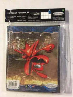 Pokemon Ultra-pro 4 Pocket Binder For Rising Rivals Set, Holds 80 Cards TCG CCG - Image 2