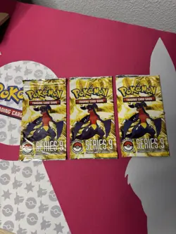 (3) Pokemon: Pop Series 9 New Factory Sealed English Booster Pack - Image 1