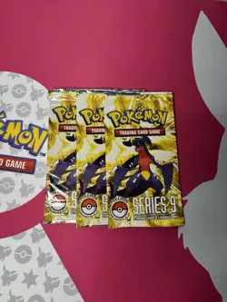 (3) Pokemon: Pop Series 9 New Factory Sealed English Booster Pack - Image 2