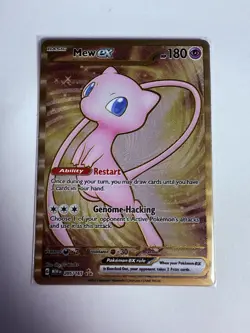 Pokemon - Mew ex (151 Metal Card) - Scarlet & Violet 151 205/165 - Near Mint - Image 1