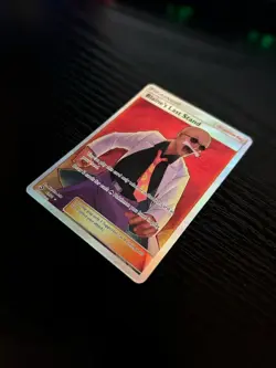 Blaine’s Last Stand 69/70 Dragon Majesty Full Art Trainer Holo NM Pokemon - Image 2