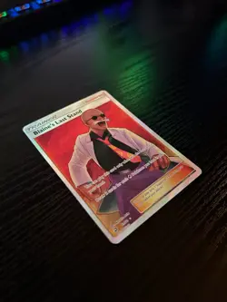 Blaine’s Last Stand 69/70 Dragon Majesty Full Art Trainer Holo NM Pokemon - Image 3