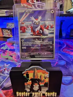 Pokemon TCG Delibird 152/132 NM/M 2025 Mega Evolution Full Art Illustration Holo - Image 1
