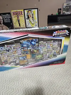 Pokemon TCG 151 Blooming Waters Prismatic Evolutions Premium Collection Bundle - Image 2