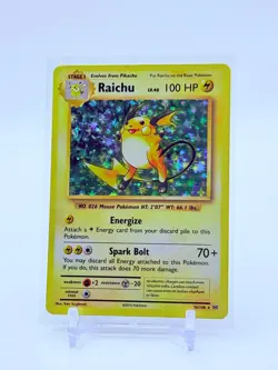 Raichu #36 Holo Rare 36/108 Pokemon TCG XY Evolutions NM - Image 1