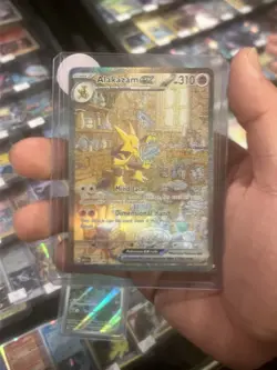 Alakazam ex 201/165 Special Illustration Rare Scarlet & Violet 151 Pokemon - Image 1