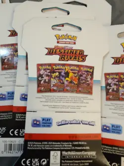 Destined Rivals Sleeved Booster Packs - New Sealed - Pokemon TCG - Image 2
