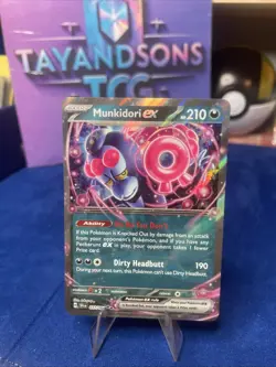 Pokemon TCG Munkidori ex 037/064 - Shrouded Fable Holo Double Rare English - Image 1