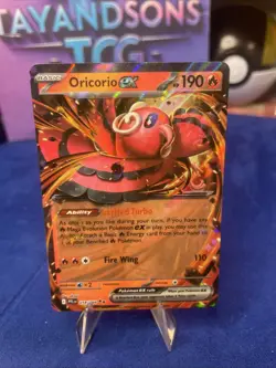 Pokemon Phantasmal Flames Oricorio EX 018/094 Double Rare Holo Near Mint - Image 1